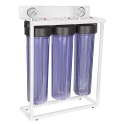 Система з трьох корпусів ITAL 3FH20BB-CL 1" для магістрального фільтра