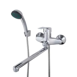 F22063 ванна одноваж. довг. пл. вилив лат. корпус ?40 (хром) {10/1}