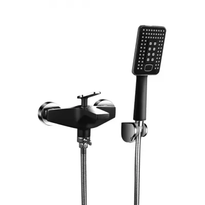 Змішувач для ванни Frap F3257, чорний/хром Змішувач для ванни Frap F3257, чорний/хром