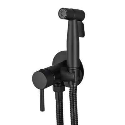 Гігієнічний душ WEZER EKO9В-01-BLACK нержавіюча сталь, чорний Гігієнічний душ WEZER EKO9В-01-BLACK нержавіюча сталь, чорний