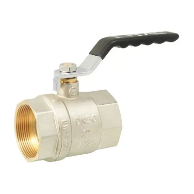 Кран кульовий ITAL PN25 2" вн.-вн., ручка, нікель