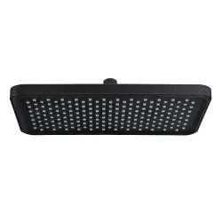 G003-32 лійка стельова  тропічний душ 210*320 мм**(чорний) {10}