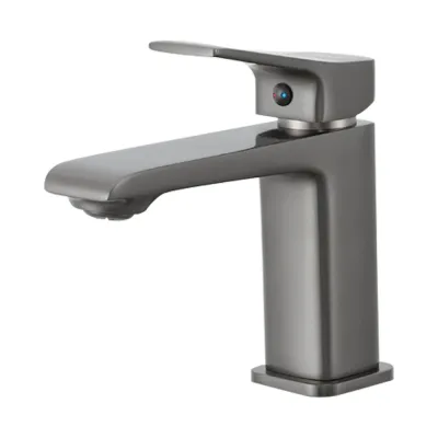 F1084-9 умивальник одноваж. литий вилив лат. корпус гайка ?26 (гангрей) {10/1}