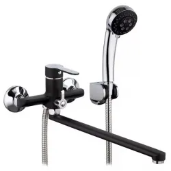 Змішувач для ванни Frap F2242, чорний/хром Змішувач для ванни Frap F2242, чорний/хром