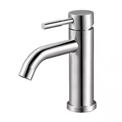 Змішувач для умивальника WEZER EKO1C-01 нержавіюча сталь Змішувач для умивальника WEZER EKO1C-01 нержавіюча сталь