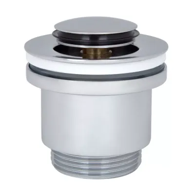 Донний клапан ITAL HF1082, автомат, ?63мм, 1 1/4", латунь, хром