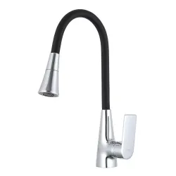 Змішувач для кухні Frap F4471 з гнучким виливом Змішувач для кухні Frap F4471 з гнучким виливом