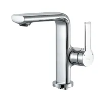 F1088 умивальник одноваж. литий вилив лат. корпус гайка ?35 (хром) {10/1}