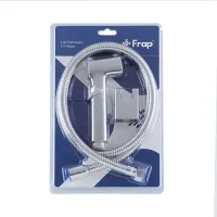 F022 комплект лійка гігієнічна (регул. тиску) + шланг та кронштейн блістер (хром) {30/1} F022 комплект лійка гігієнічна (регул. тиску) + шланг та кронштейн блістер (хром) {30/1}