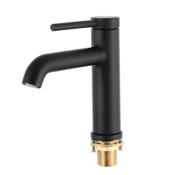 G1006-6 умивальник одноваж. кругл. вилив лат. гайка Ø35 (чорн.) {8/1} G1006-6 умивальник одноваж. кругл. вилив лат. гайка Ø35 (чорн.) {8/1}