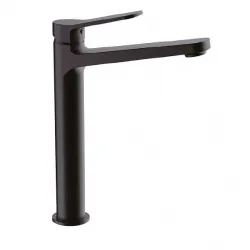 Змішувач для умивальника Frap F1062-2 високий, чорний Змішувач для умивальника Frap F1062-2 високий, чорний