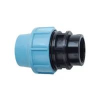 Муфта ПЕ з внутрішньою різьбою ITAL 32 мм x 1/2"