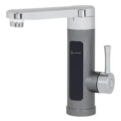 Проточник SDR-H16T-Grey умивальник поворот. вилив гайка (3,3 кВт + датчик темп.) {10/1}