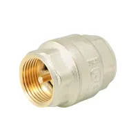 Зворотній клапан ITAL 3/4" пружинний, нікель