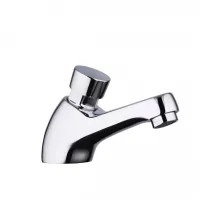 Кран порційний для раковини Frap F520 із затримкою на 7 сек, хром