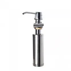 Дозатор для мила Frap F405, що вбудовується в мийку, хром, 150 мл Дозатор для мила Frap F405, що вбудовується в мийку, хром, 150 мл