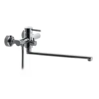 SUN3A-01 ванна одноваж. довг. поворот. гусак нерж. сталь ?35 (хром)** {12/1} SUN3A-01 ванна одноваж. довг. поворот. гусак нерж. сталь ?35 (хром)** {12/1}