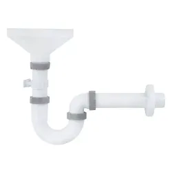 SK1010 сифон з розривом потоку 172х85*40, прямоточ., трубка 40*200, розетка {28/27} SK1010 сифон з розривом потоку 172х85*40, прямоточ., трубка 40*200, розетка {28/27}