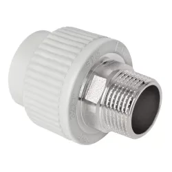 Муфта PP-r із зовнішньою різьбою ITAL 32 мм х 1"
