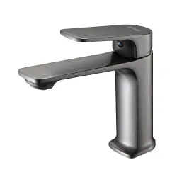 F1086-9 умивальник одноваж. литий вилив лат. корпус гайка ?35 (гангрей) {10/1}