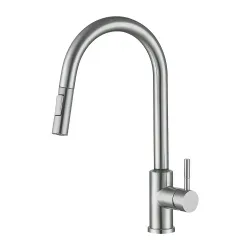 SEN4A-01 кухня одноваж. поворот.сенсор. вилив нерж. сталь гайка ?35 (сатин) {10/1} SEN4A-01 кухня одноваж. поворот.сенсор. вилив нерж. сталь гайка ?35 (сатин) {10/1}