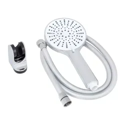 Душовий набір WEZER WKY-538 (лійка 5-режимів, шланг, кріплення лійки), хром Душовий набір WEZER WKY-538 (лійка 5-режимів, шланг, кріплення лійки), хром