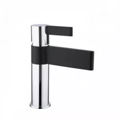 Змішувач для умивальника GAPPO G1081, чорний/хром Змішувач для умивальника GAPPO G1081, чорний/хром