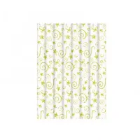 Шторка для ванної і душа Frap F8808, поліетилен, 180 x180 см, жовтий