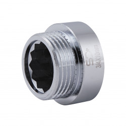 Подовжувач хромований 3/4 10мм