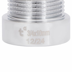 Подовжувач хромований 3/4 10мм