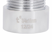 Подовжувач хромований 3/4 15мм