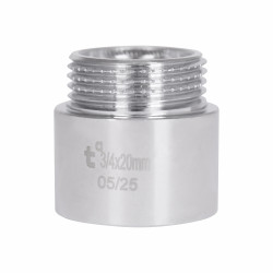 Подовжувач хромований 3/4 20мм