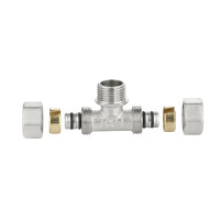 Трійник 16 * 1/2 зовнішня * 16 SD