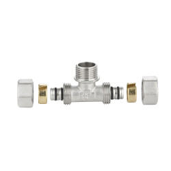 Трійник 16 * 1/2 зовнішня * 16 SD