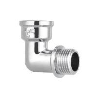 Коілно 1/2" внутрішня * 1/2" зовнішня хромоване Forte