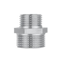 Ніпель редукційний SD Forte 3/4"х1/2" хром SF359H2015