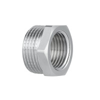 Футорка SD Forte 3/4"х1/2" ЗВ хром SF374H2015