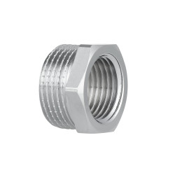 Футорка SD Forte 3/4"х1/2" ЗВ хром SF374H2015