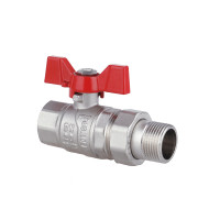 Кран кульовий з американкою 3/4" Forte Кран кульовий з американкою 3/4" Forte