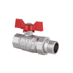 Кран кульовий з американкою 3/4" Forte Кран кульовий з американкою 3/4" Forte