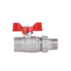 Кран кульовий з американкою 3/4" Forte Кран кульовий з американкою 3/4" Forte