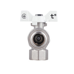 Кран кульовий "Американка" SD Forte 3\4" з антипротіканням кутовий SF223W20