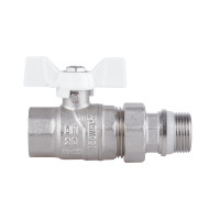 Кран кульовий "Американка" SD Forte 3\4" з антипротіканням прямий SF222W20 Кран кульовий "Американка" SD Forte 3\4" з антипротіканням прямий SF222W20