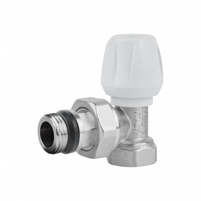 Кран радіаторний Icma 1/2" з антипротіканням кутовий №803+940 Кран радіаторний Icma 1/2" з антипротіканням кутовий №803+940