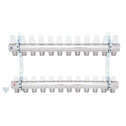 Колектор Icma 1" 12 виходів, без витратоміра №K005 Колектор Icma 1" 12 виходів, без витратоміра №K005