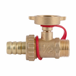 Кран кульовий Icma 1/2" зливний №146