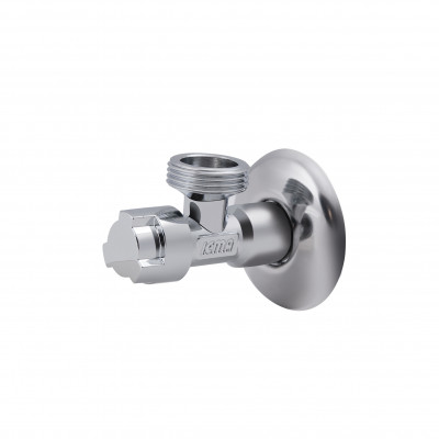 Кран приладовий буксовий Icma 1/2" х3/4" кутовий №519 Кран приладовий буксовий Icma 1/2" х3/4" кутовий №519