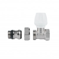 Кран радіаторний Icma 1/2" з антипротіканням прямий №813+940 Кран радіаторний Icma 1/2" з антипротіканням прямий №813+940