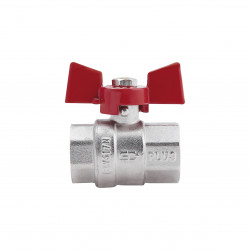 Кран кульовий SD Plus 1\2" ВР для води (метелик) SD602NW15PN40 Кран кульовий SD Plus 1\2" ВР для води (метелик) SD602NW15PN40