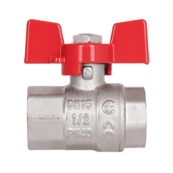 Кран кульовий SD Plus 1\2" ВР для води (метелик) SD602NW15PN40 Кран кульовий SD Plus 1\2" ВР для води (метелик) SD602NW15PN40